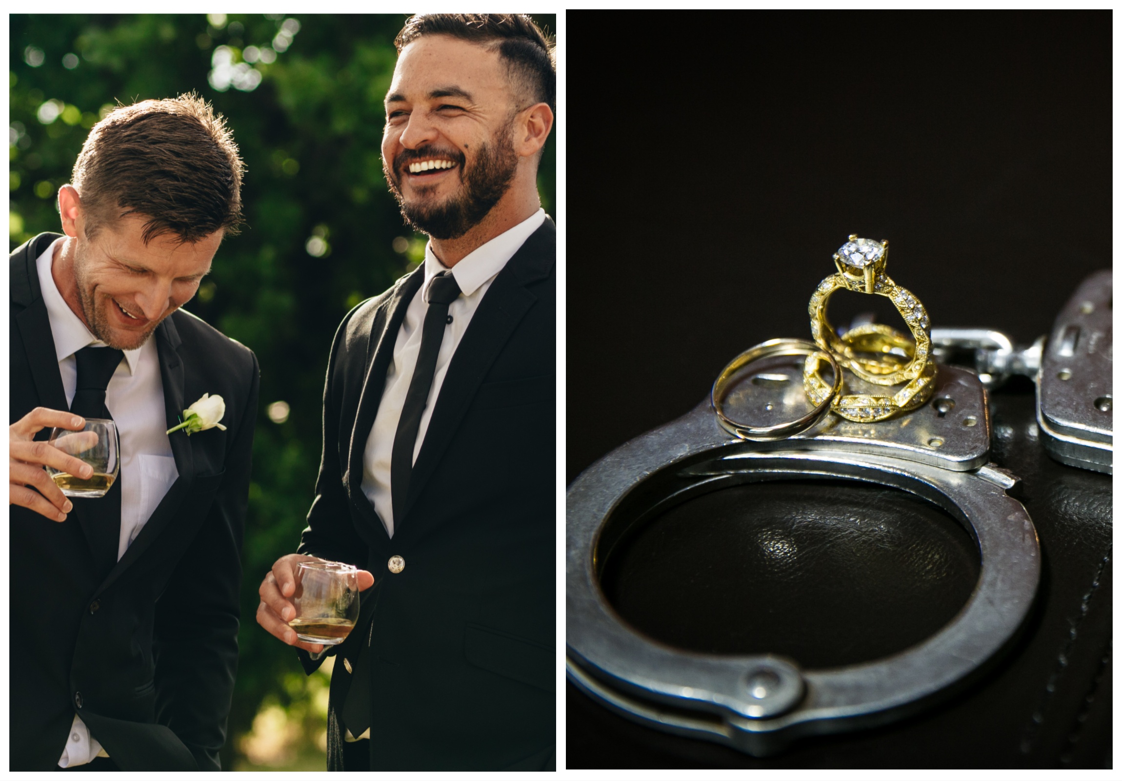Best Man Handcuffs Himself to Groom, Loses Key Before Awkward Wedding Dance