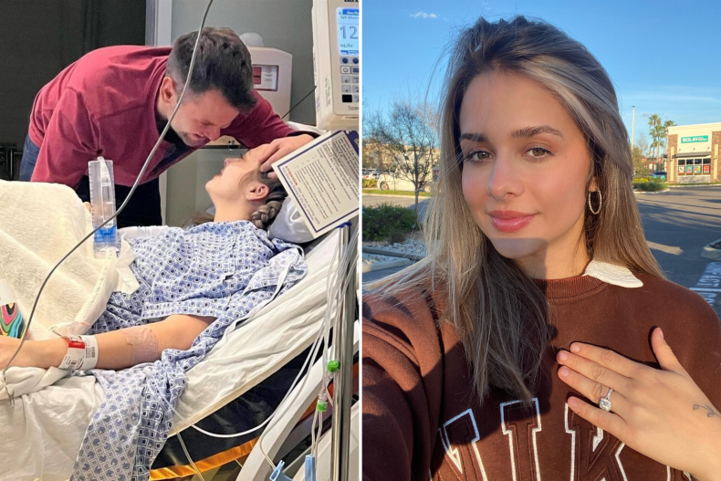 Bailey McBreen in ospedale per cure