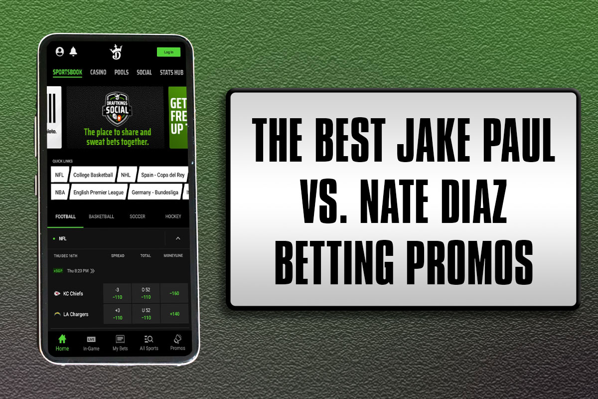 The Best Jake Paul vs. Nate Diaz Betting Promos