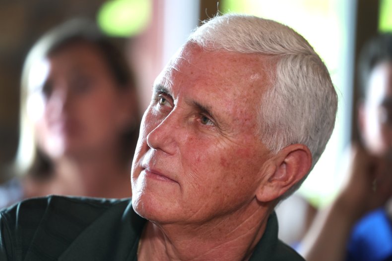 Pence Heckled by Trump Fans