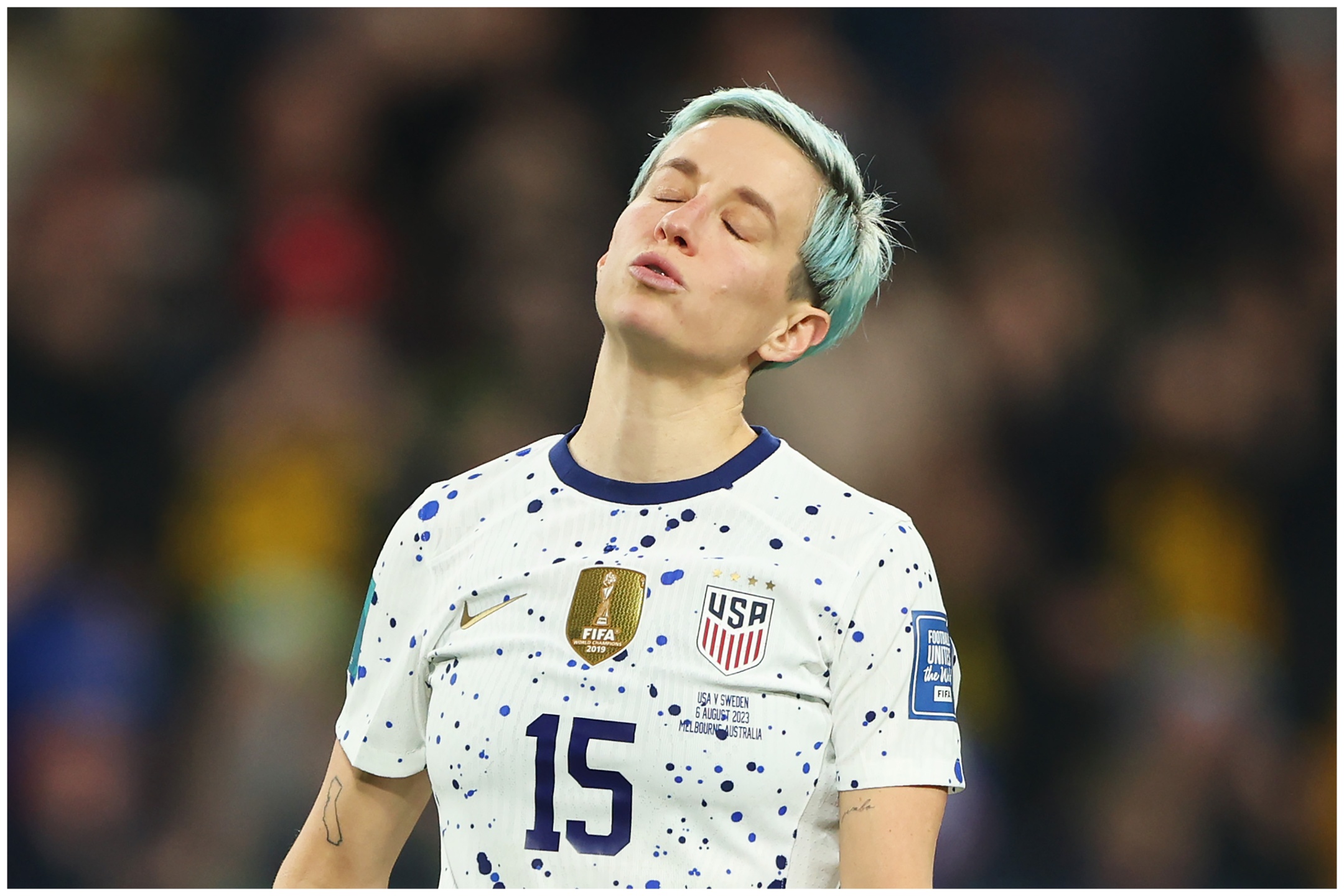 Megan Rapinoe World Cup 2024 - Celka Darlene