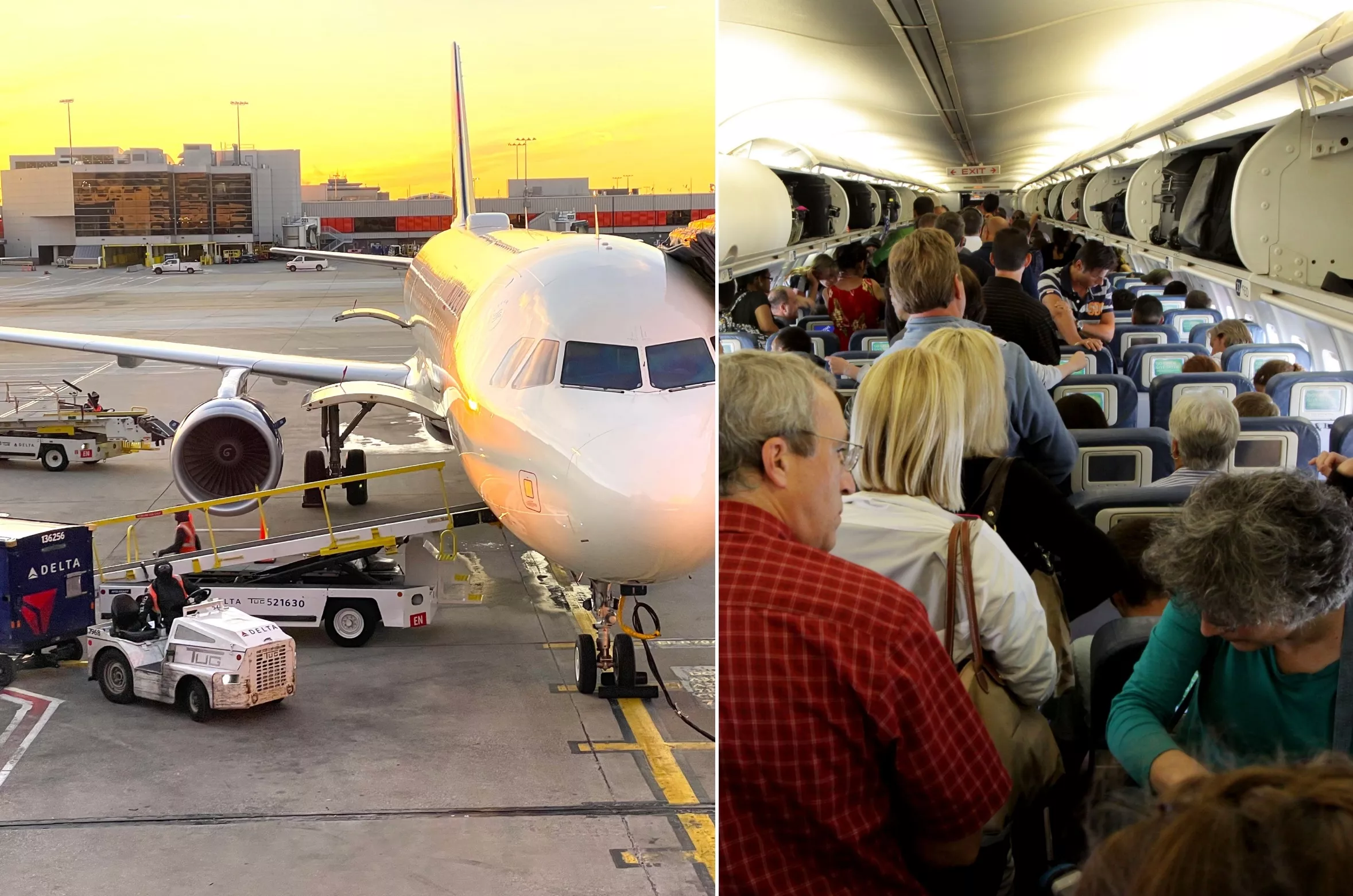 Delta Passengers Evacuated Via Emergency Slide After Tire Blows in Atlanta - Vimarsana News