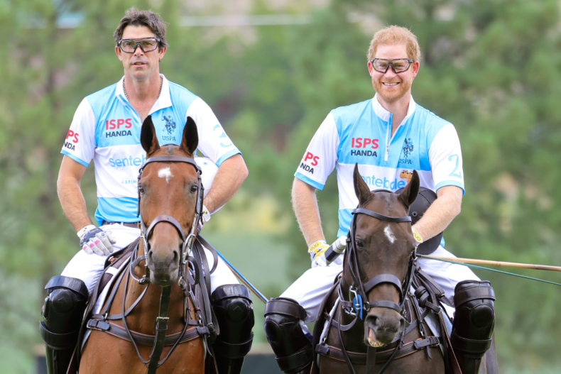Prince Harry and Nacho Figueras Sentebale Polo