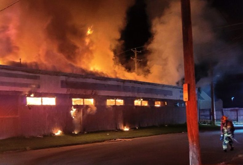 Portsmouth Marina Fires