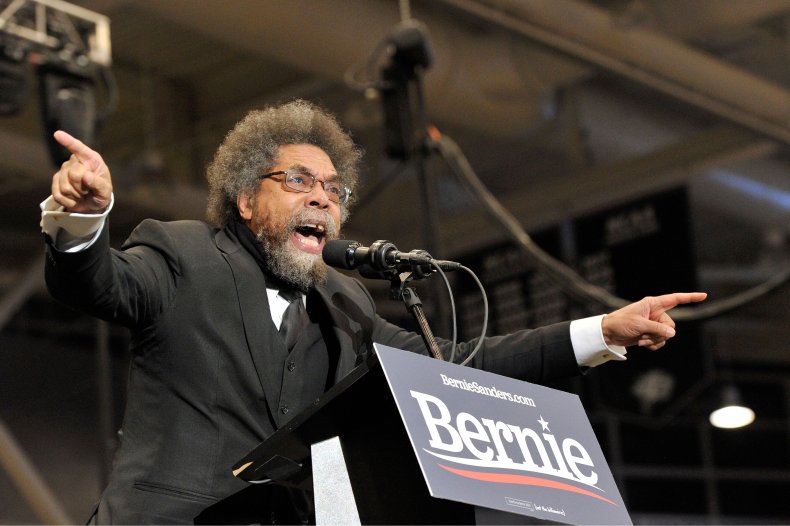 Cornel West Bernie Sanders