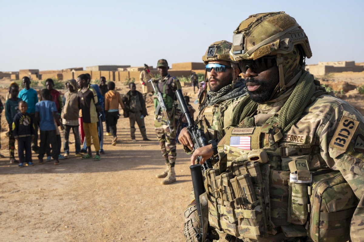 US, Air, Force, patrol, in, Niger