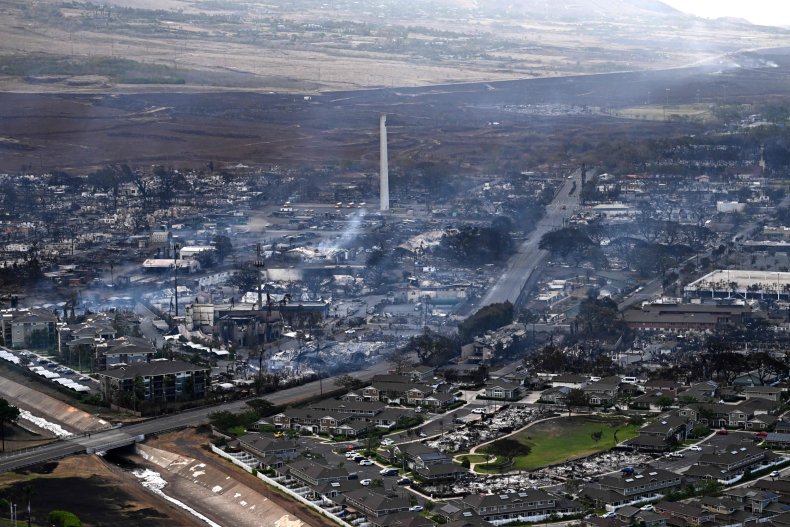 Hawaii wildfires - Lahaina