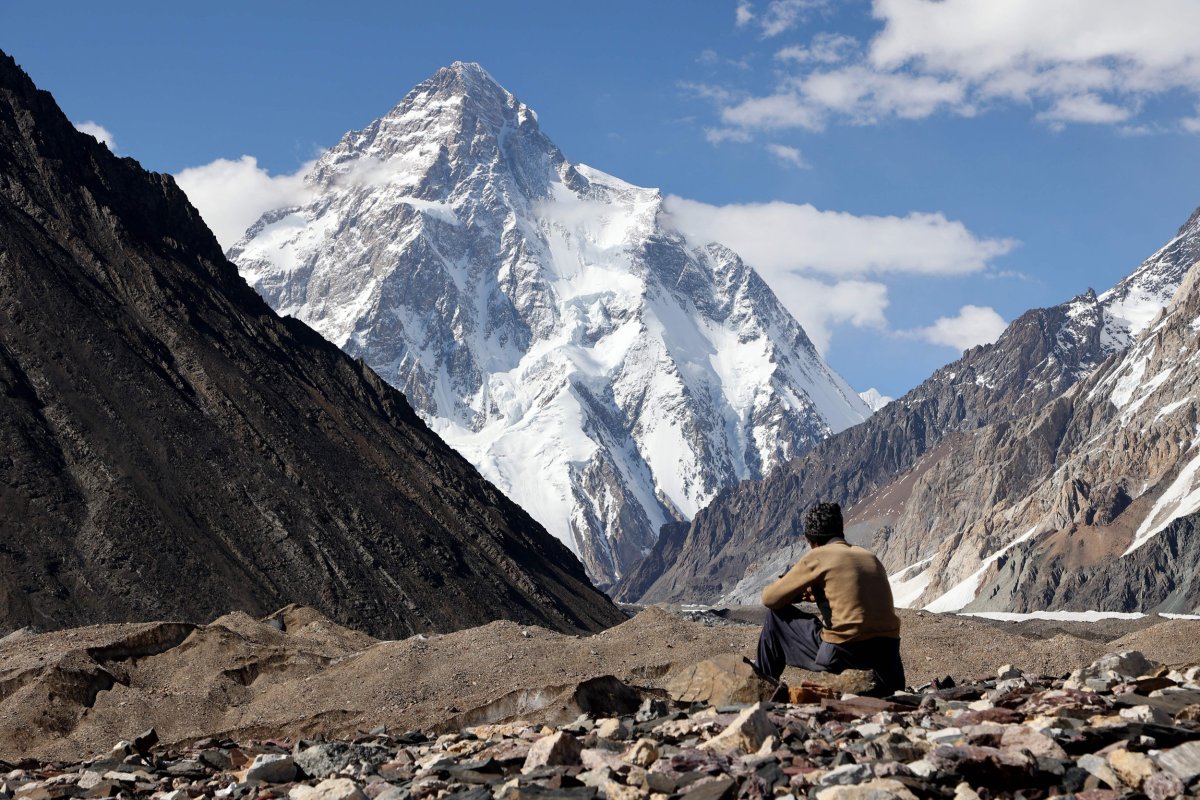 View of K2 mountain