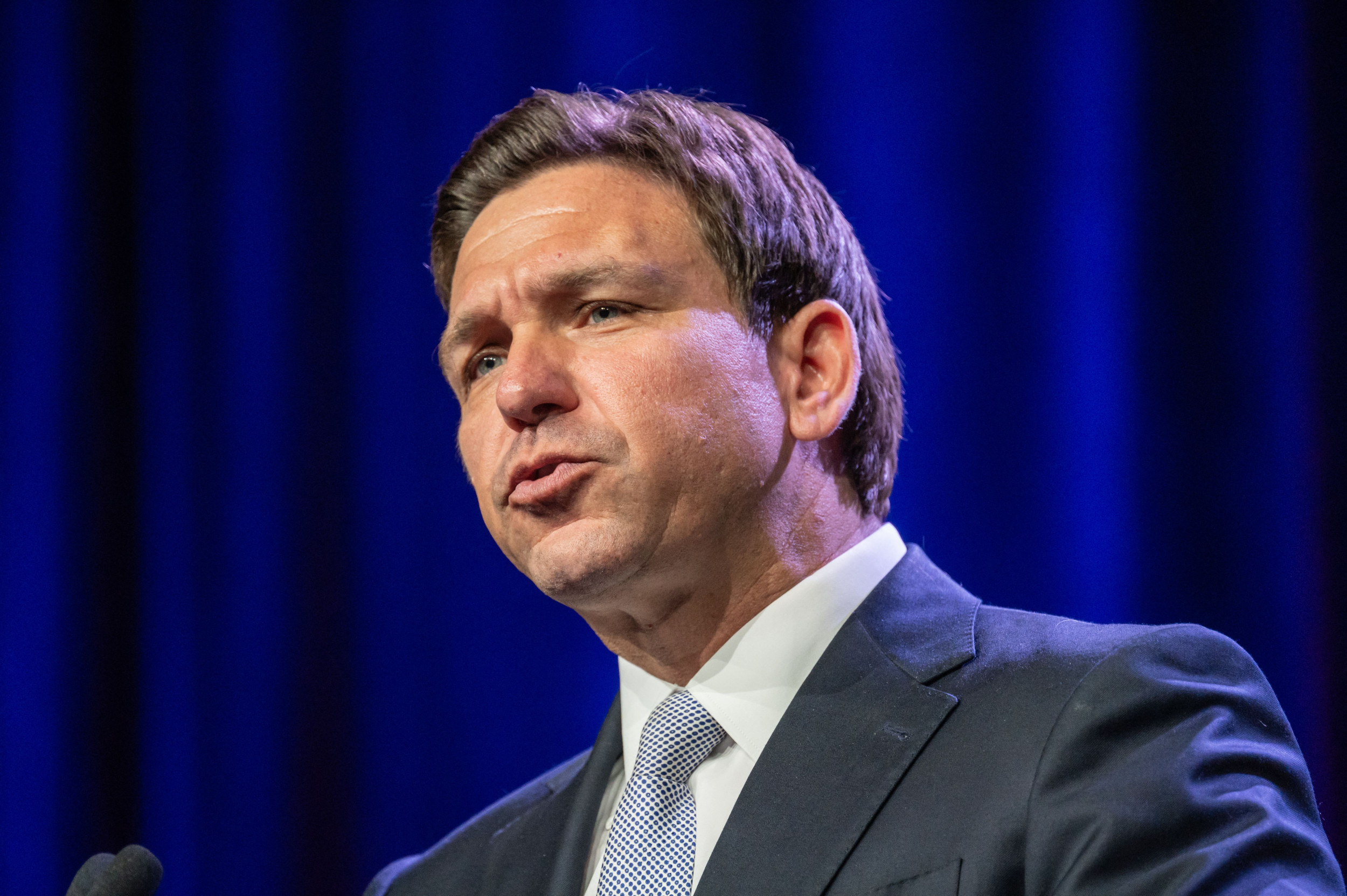 Ron DeSantis Slips to Third Place in Republican Primary Poll