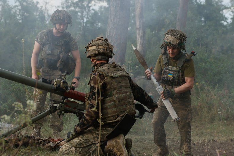 Ukrainian soldiers