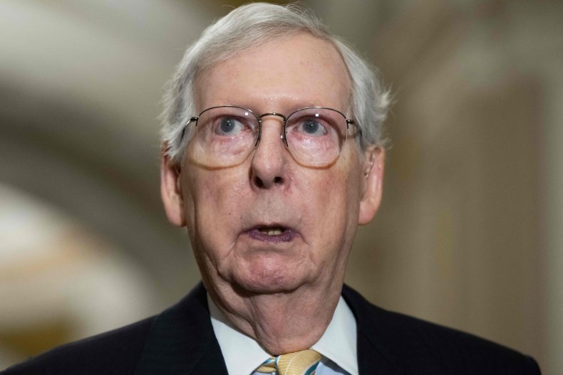 Il leader della minoranza al Senato Mitch McConnell