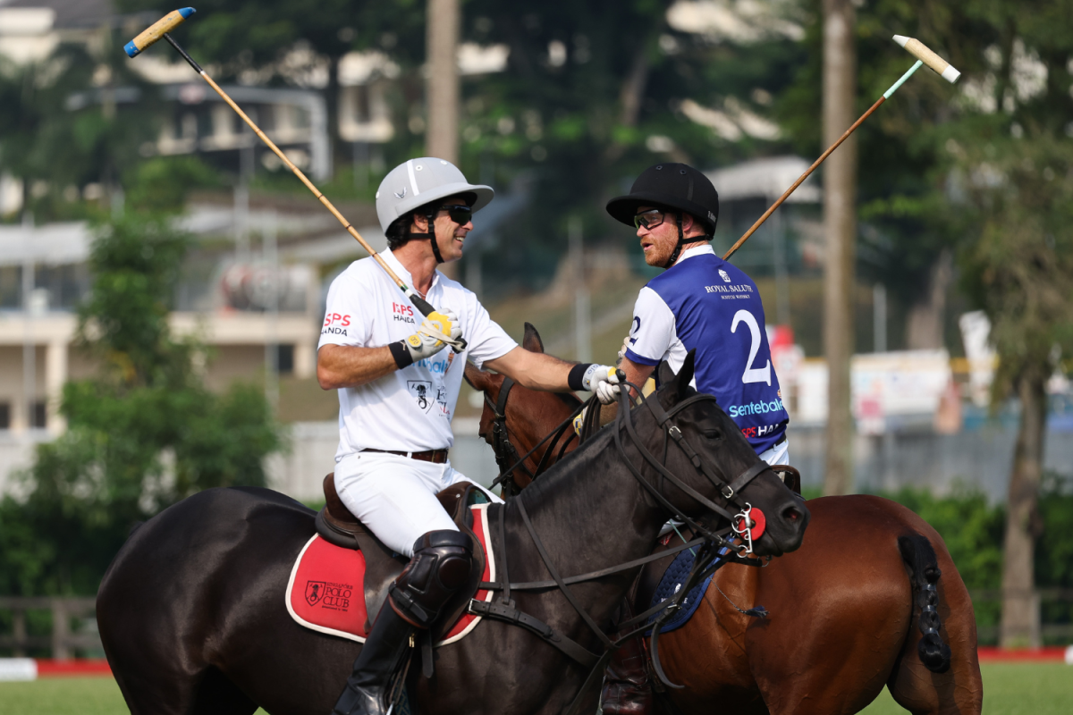 Prince Harry and Nacho Figueras Polo 2023