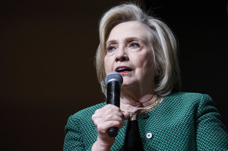 Hillary Clinton parla nel maggio 2023