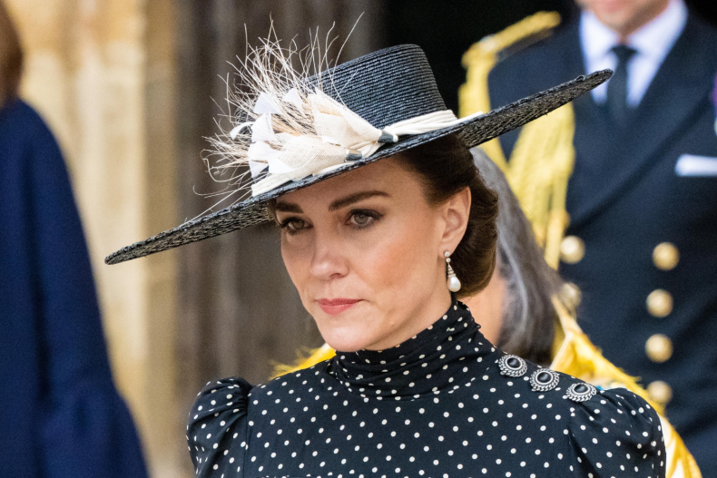 Kate Middleton, servizio commemorativo del principe Filippo