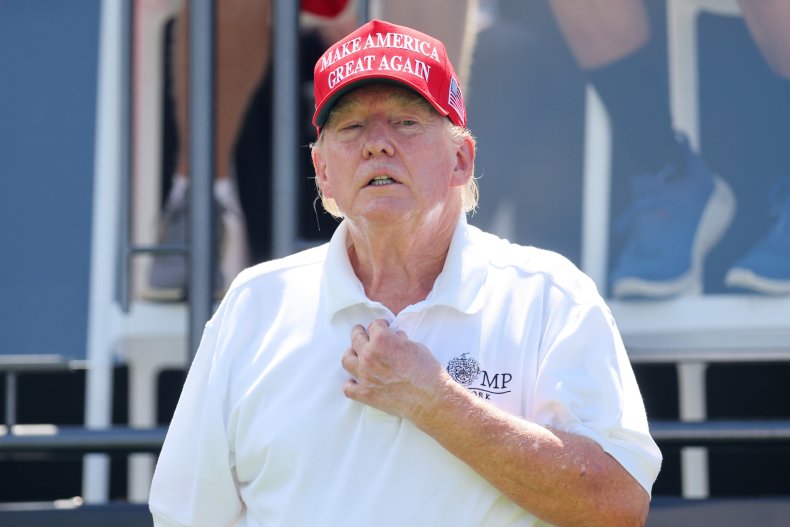 L'ex presidente Donald Trump