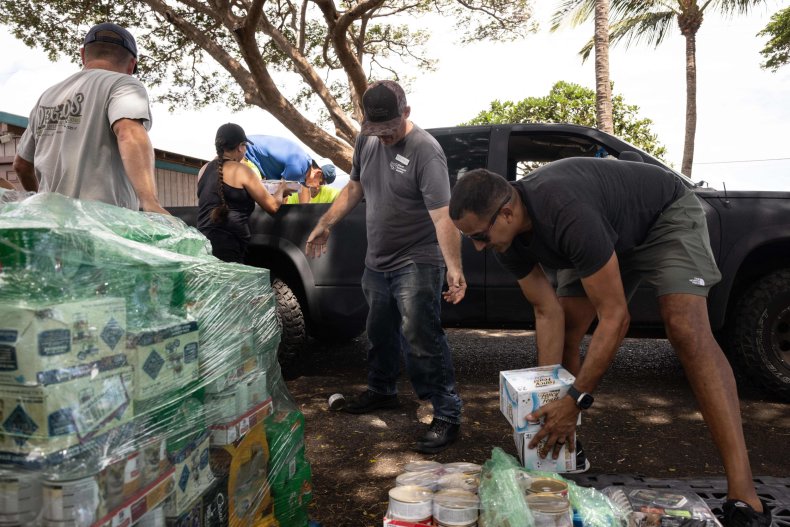 Donazioni per gli incendi di Maui