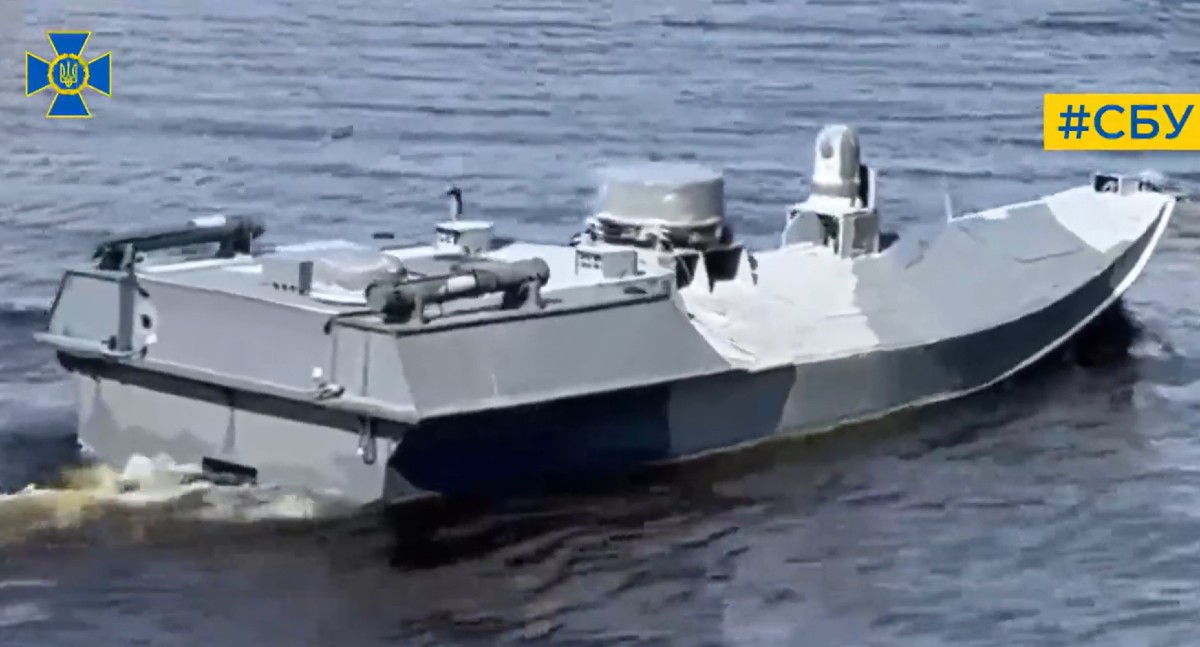 Ukraine's 'Sea Baby' Drones Target Russia's Black Sea Fleet, Crimea Bridge