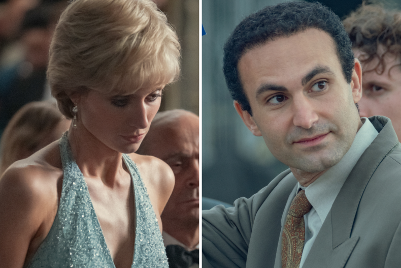 'The Crown' Princess Diana and Dodi Fayed