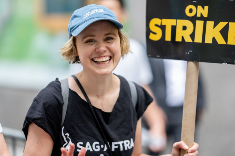 Alison Pill nell'agosto 2023