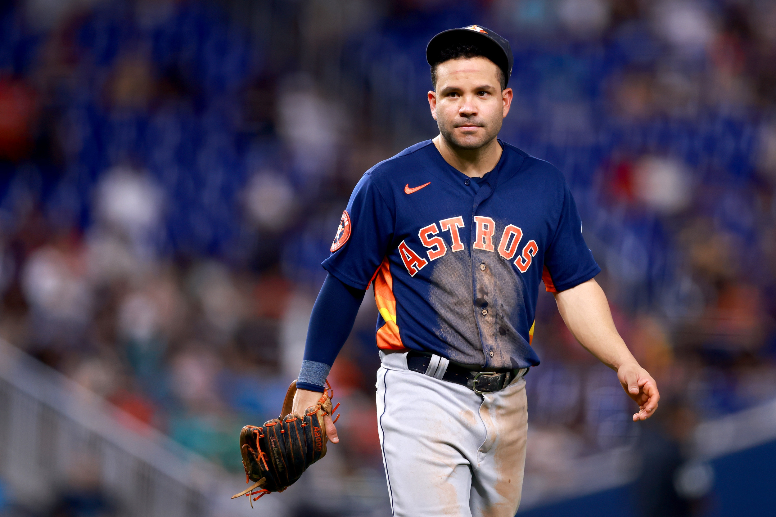 FAX Sports: MLB on X: Jose Altuve on returning to the Astros   / X