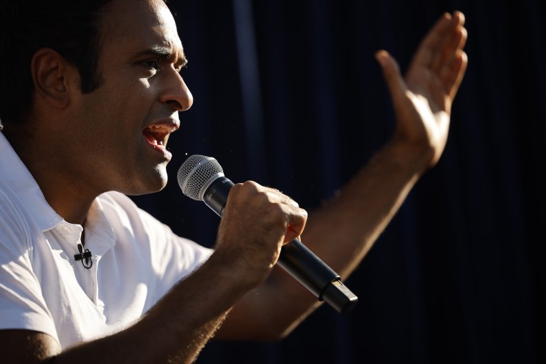 Republican presidential candidate Vivek