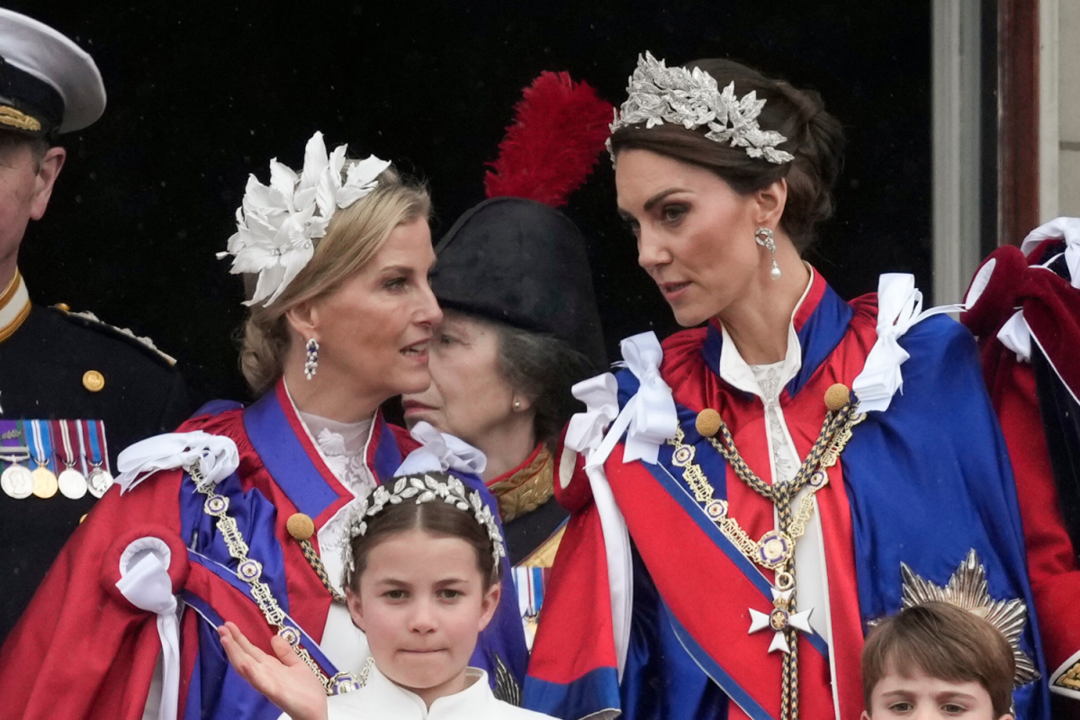 Kate Middleton and Sophie Edinburgh Coronation Day 