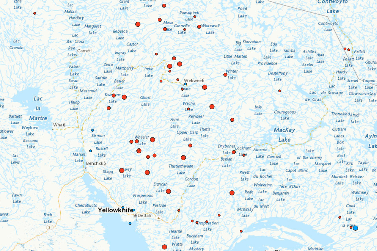 Yellowknife fire map updated as thousands flee Canada fires - Bloglimy