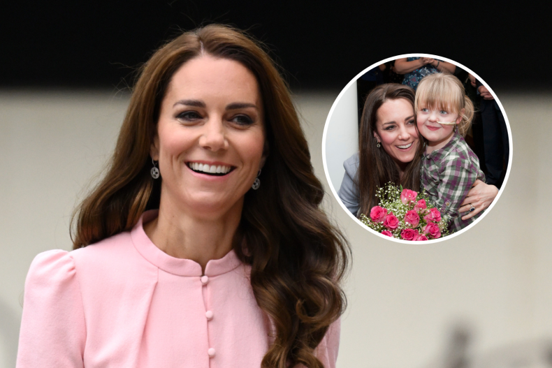Kate Middleton e la ragazza