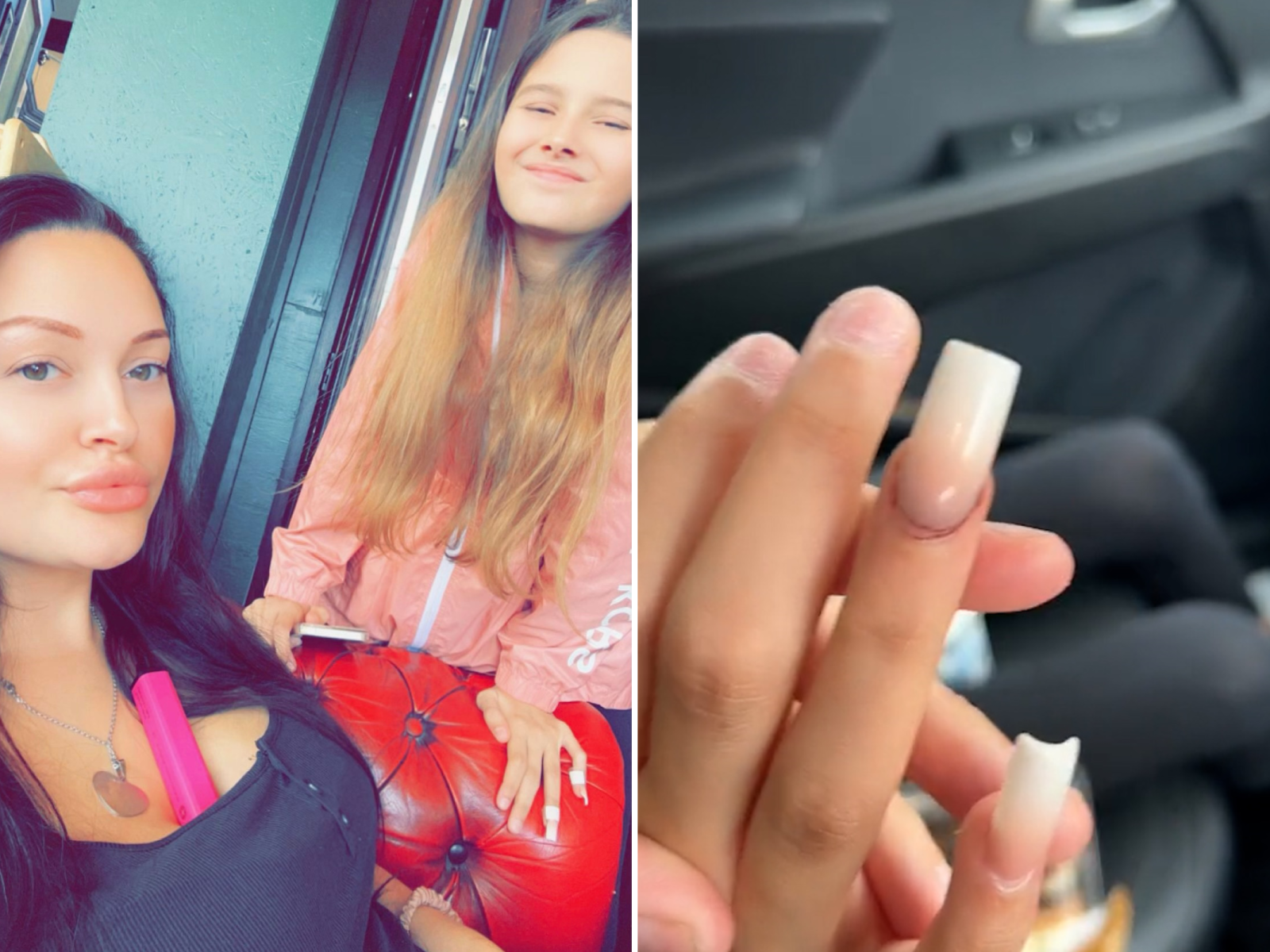 Mom Defends 10-Year-Old Daughter's Acrylic Nails Despite Painful