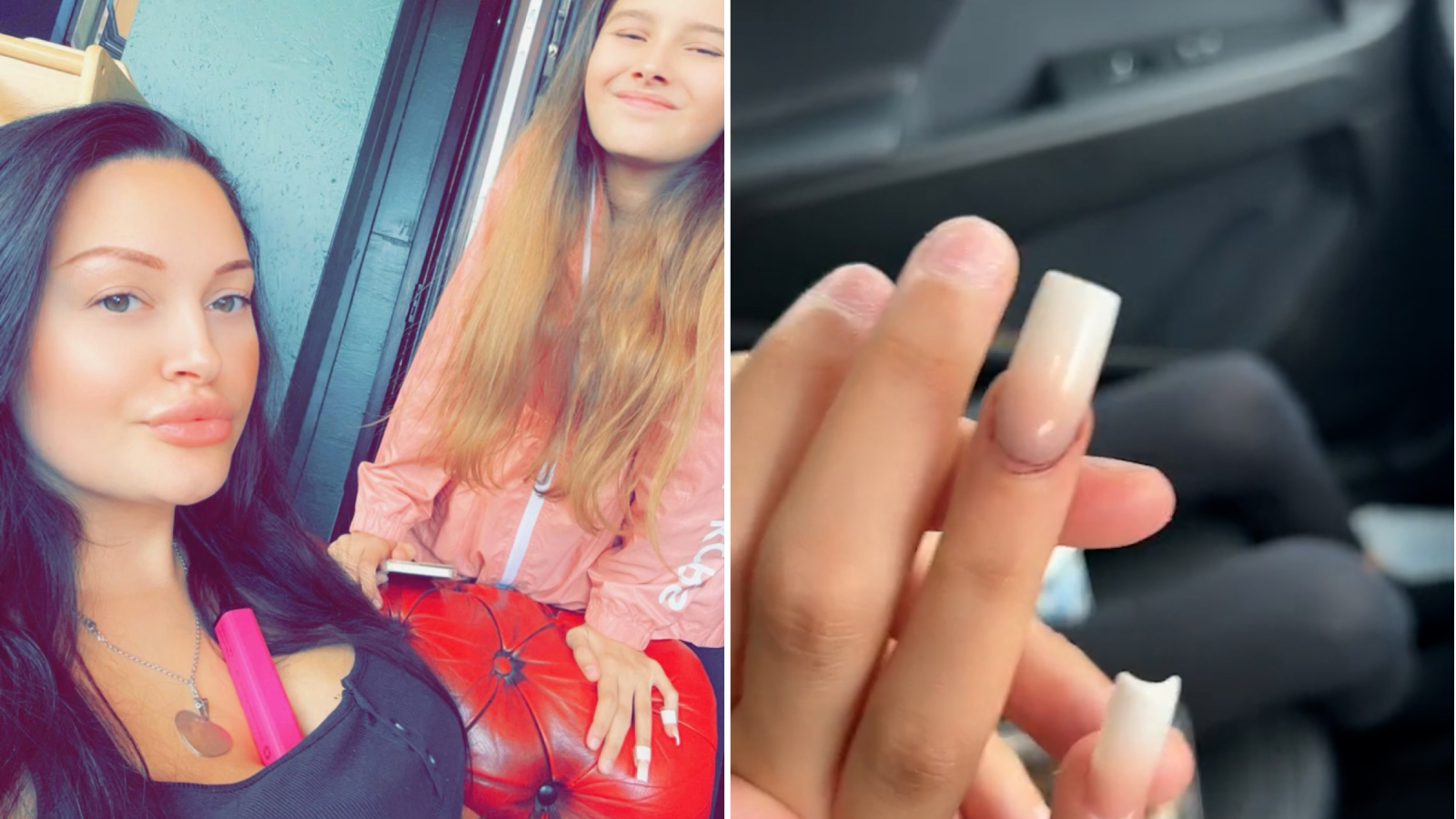 Mom Defends 10-Year-Old Daughter's Acrylic Nails Despite Painful
