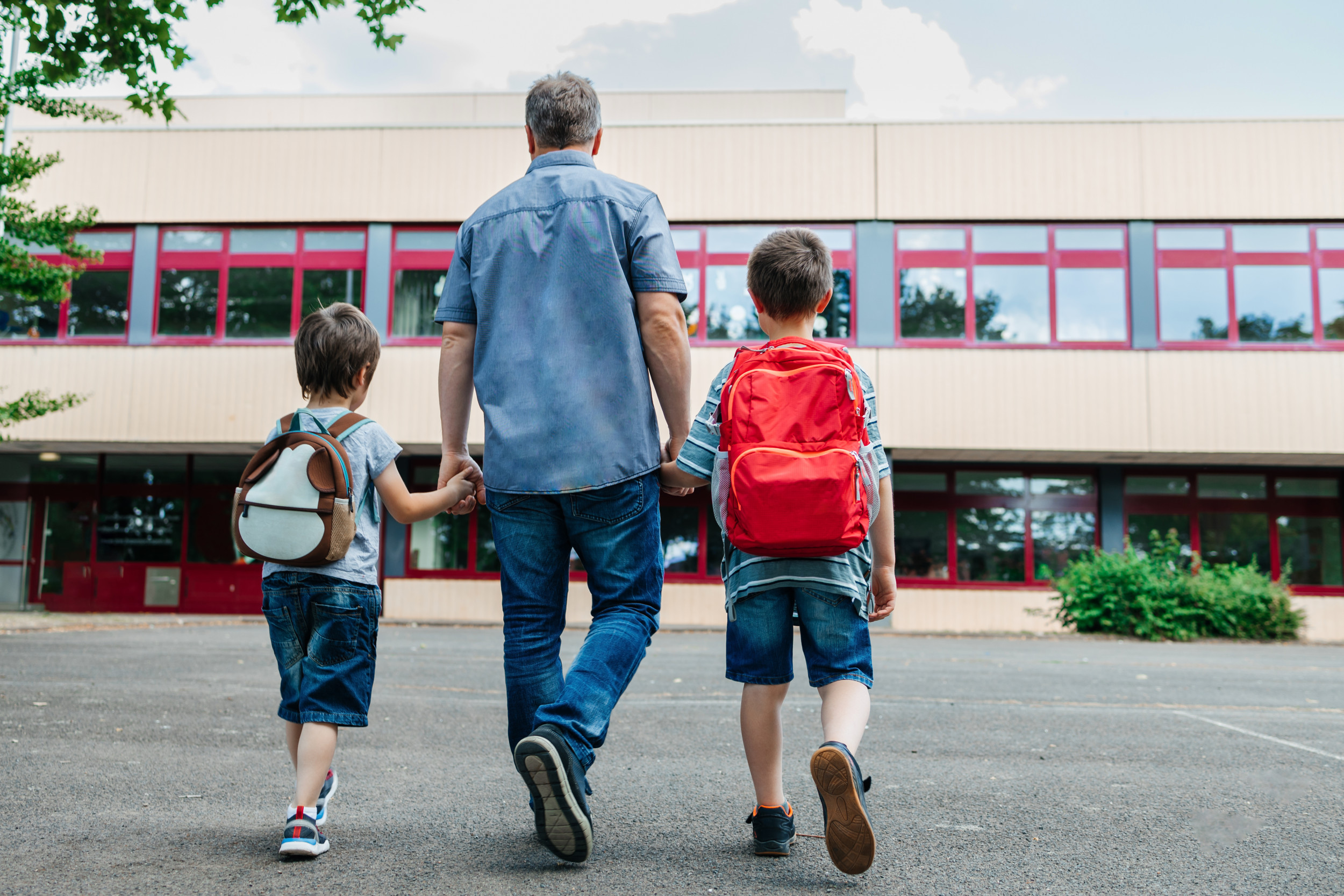 Child Going To School
