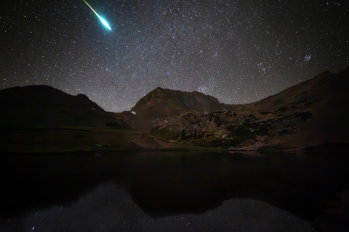 Amazing Pictures Capture Perseids Meteor Shower Over National Parks