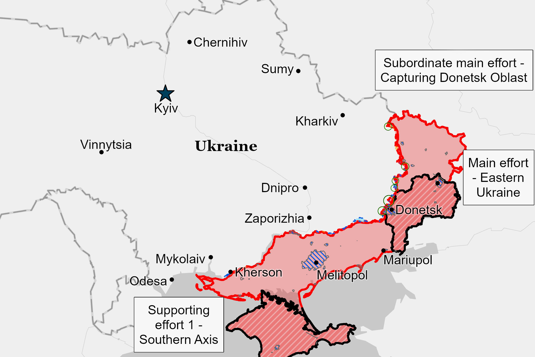 Maps Show Where Russia Gained, Lost Territory in Ukraine War thumbnail