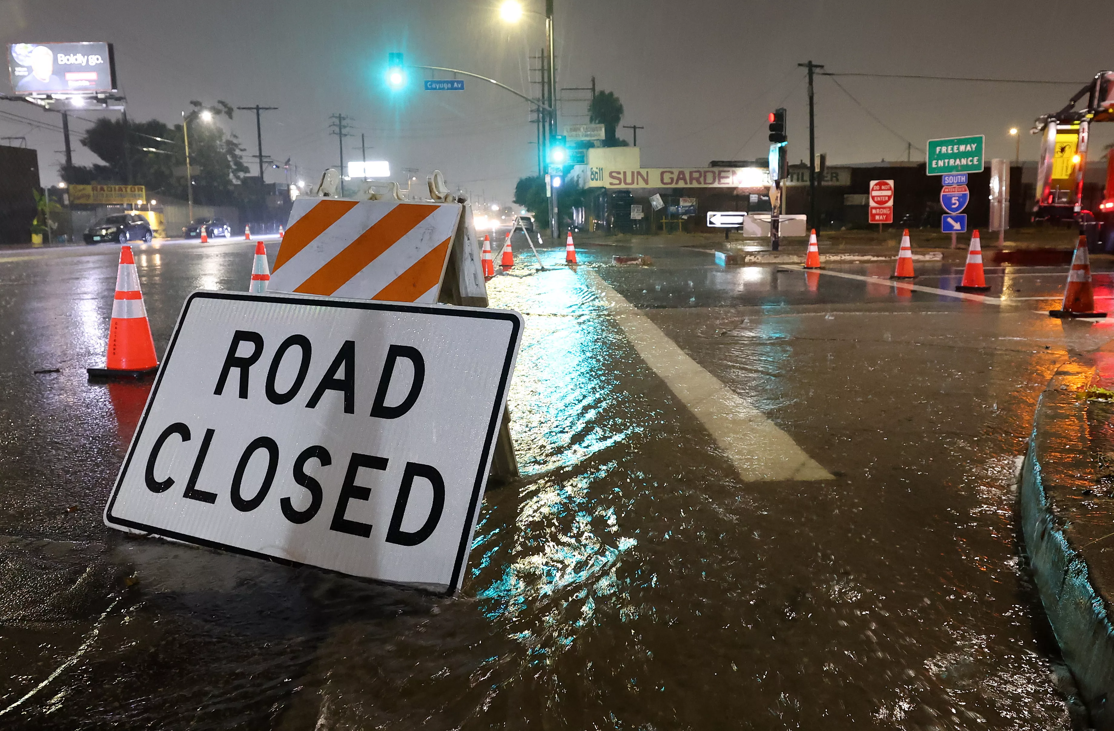 Hurricane Hilary Video Shows Dodgers Stadium Completely Surrounded by Flood