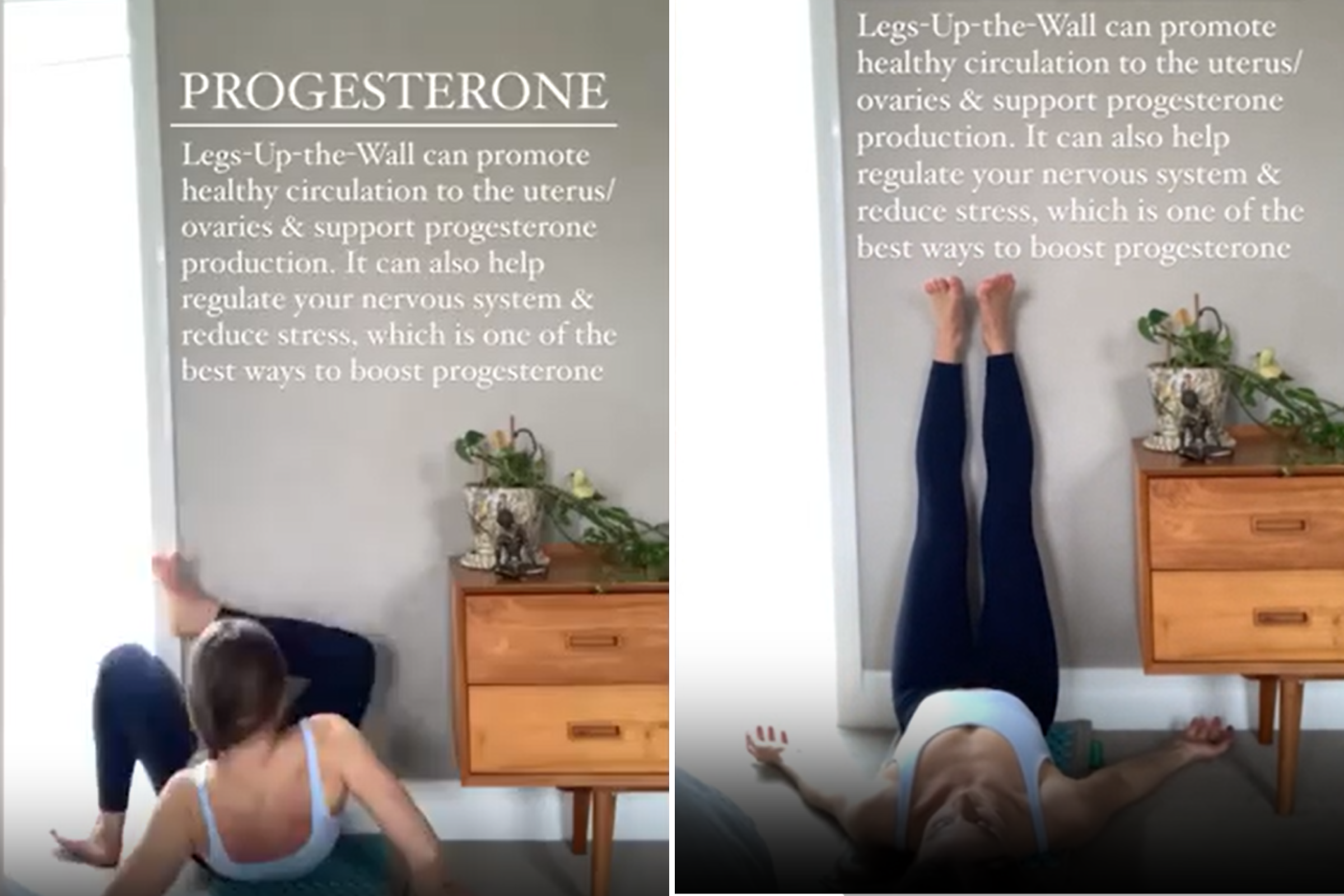 legs up wall pose Archives - In Balance Health