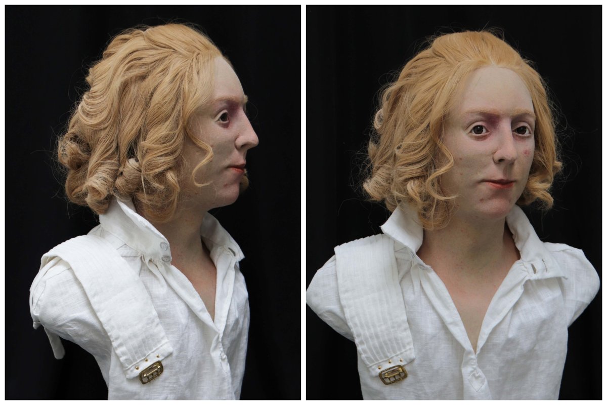 Reconstruction of Bonnie Prince Charlie