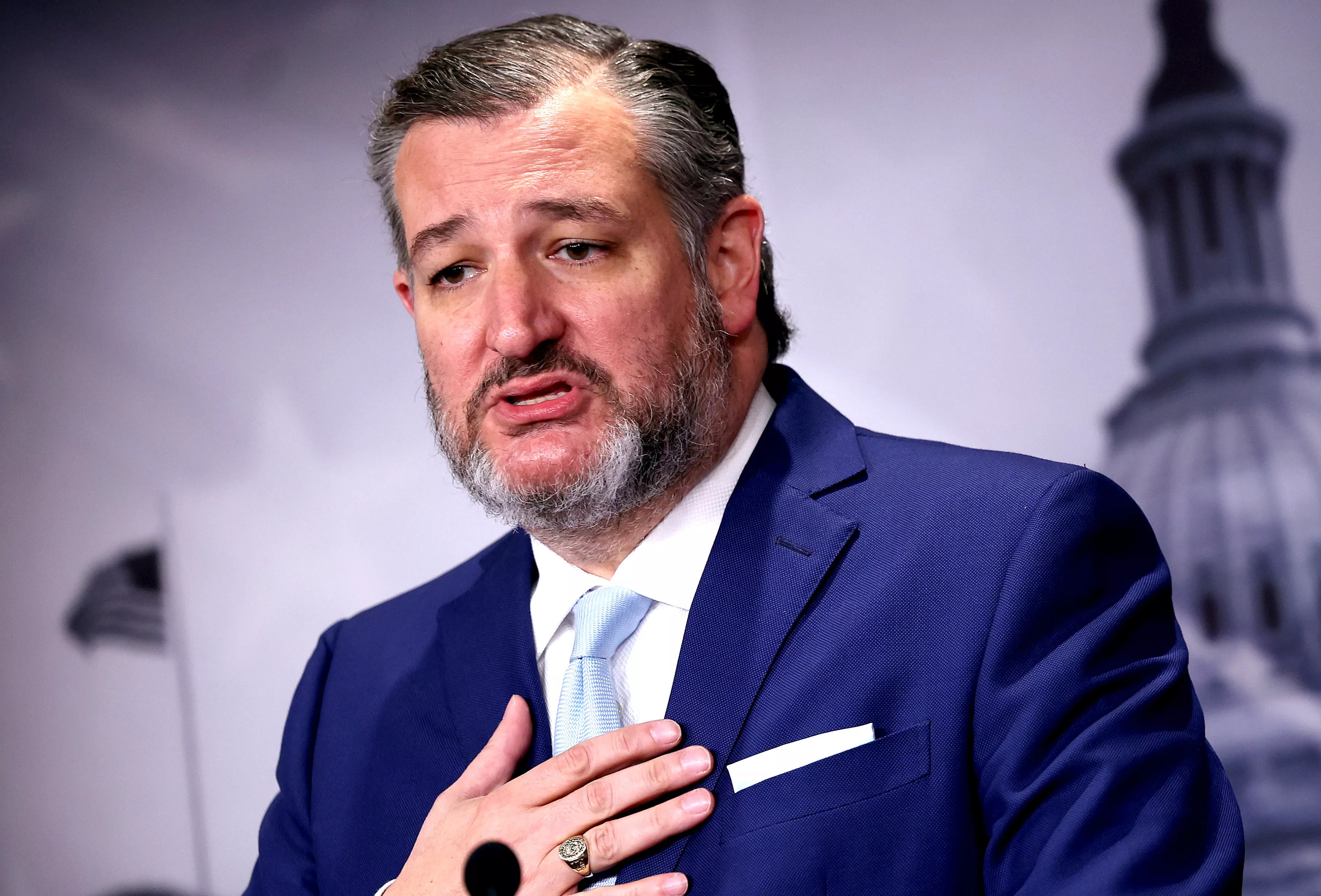 Ted Cruz Duped by Fake Shark Photo Amid Tropical Storm Hilary - Vimarsana News