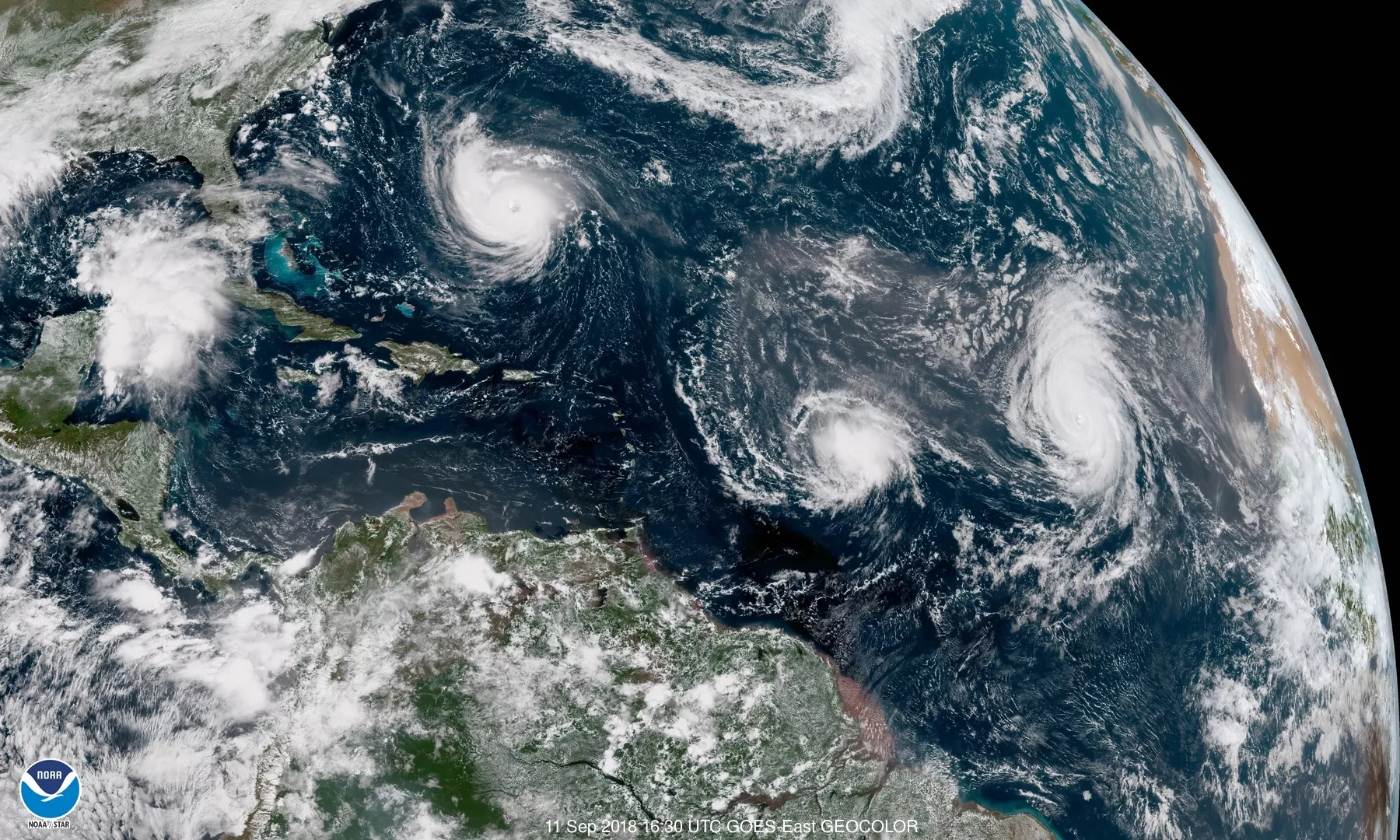 Three Named Storms Emerge in Atlantic in 24 Hours - Vimarsana News