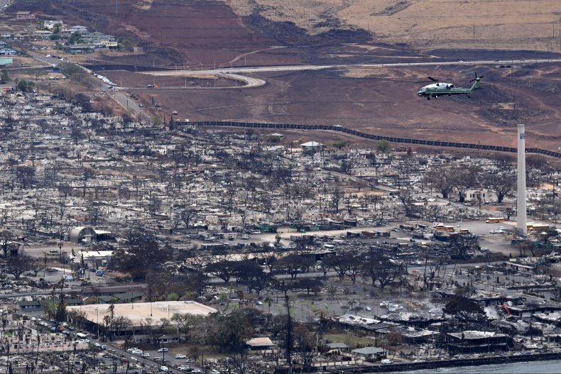 Maui, Hawaii, incendio