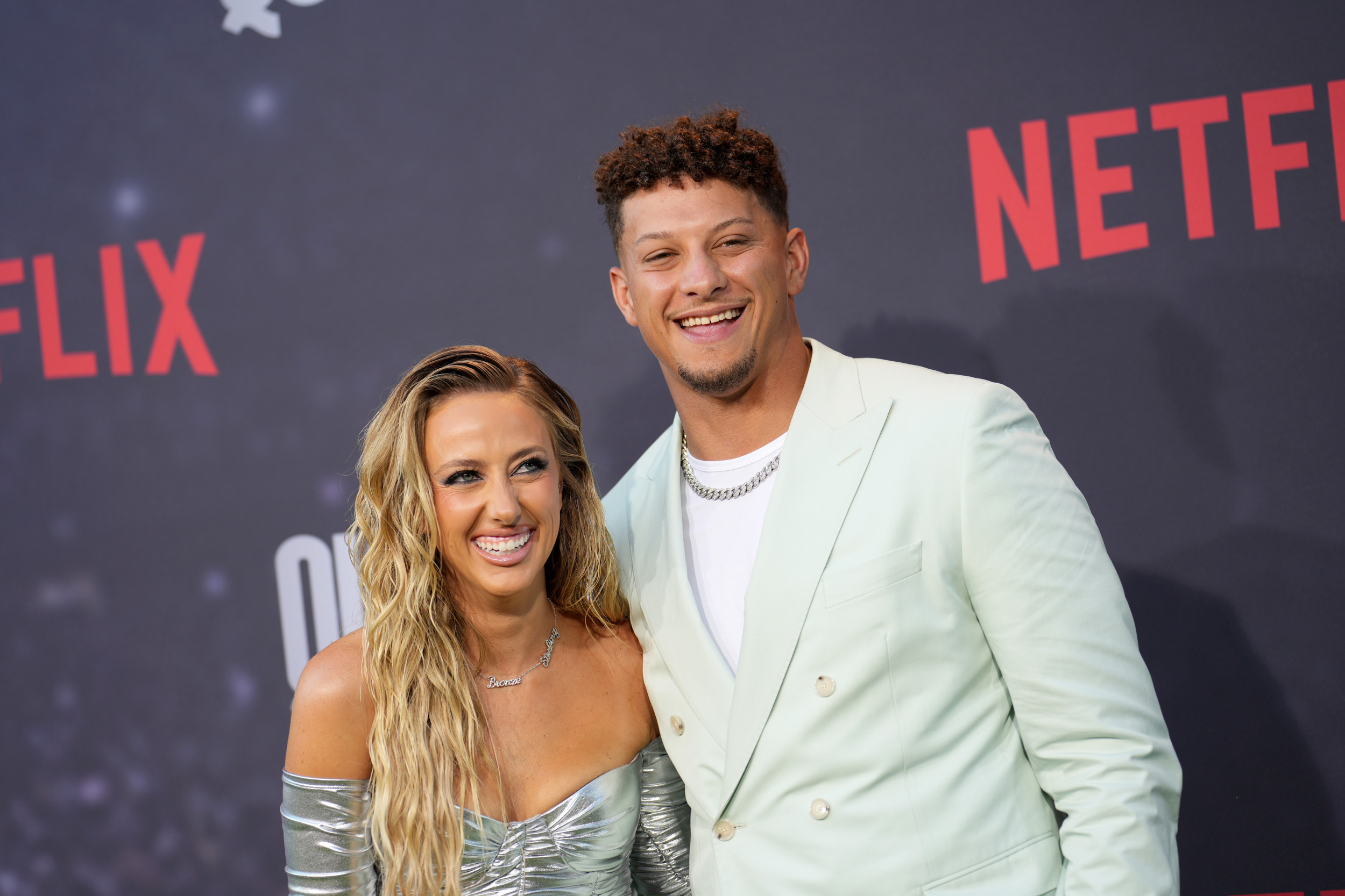 Patrick Mahomes' Wife's Shoes Spark Confusion in New Pic—'Ankle Monitors?