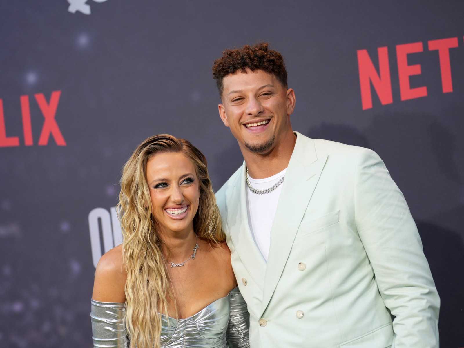 Patrick Mahomes' Wife's Shoes Spark Confusion in New Pic—'Ankle Monitors?'