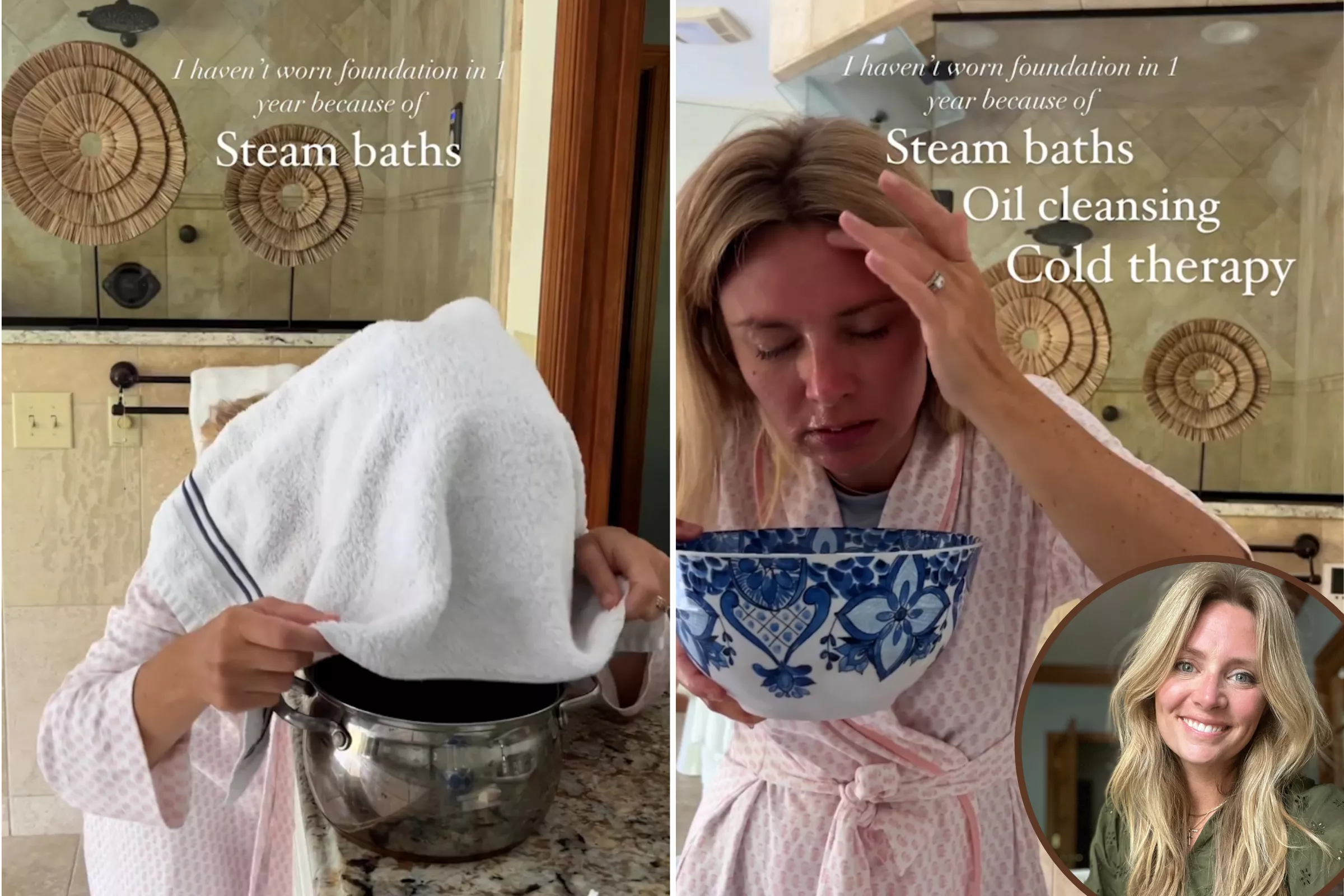 Woman Praised for 'At-Home Hydra Facials' That Allow Her to Go Makeup-Free - Vimarsana News
