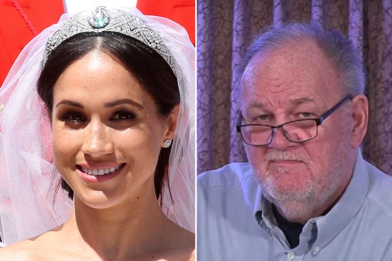 Meghan Markle and Father Thomas