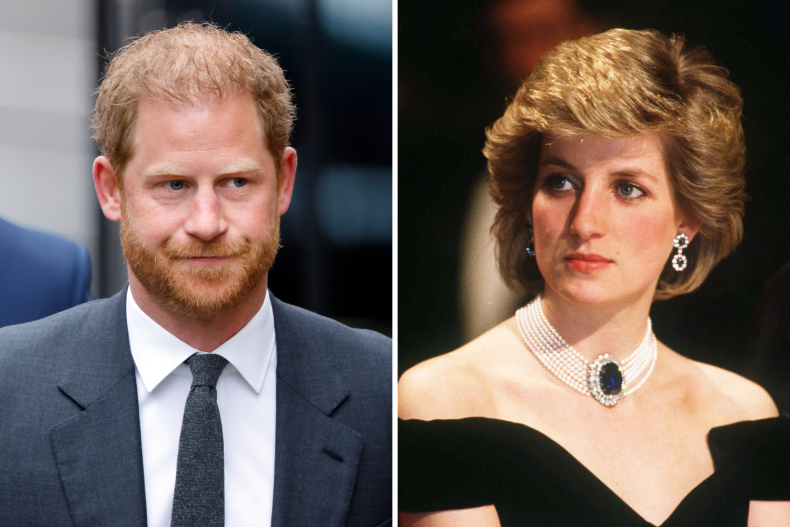 Prince Harry and Princess Diana