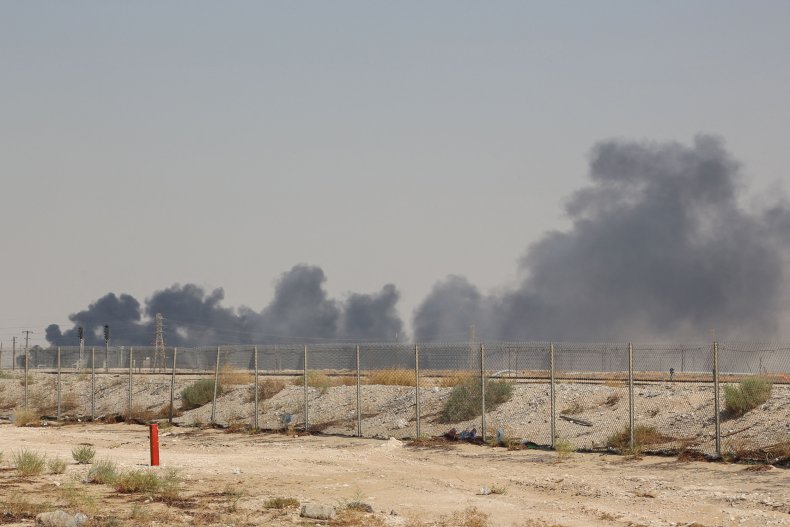 Drone, attack, on, Abqaiq, Saudi, Arabia