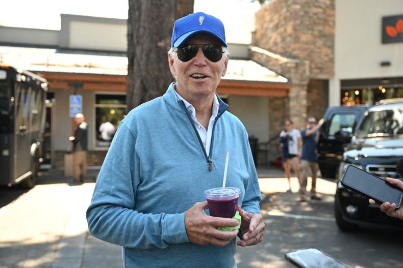 Biden in South Lake Tahoe