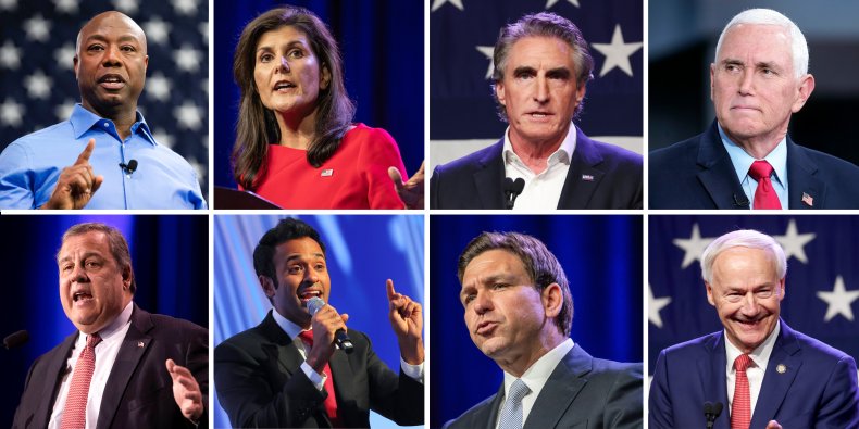 8 Republican Presidential Candidates
