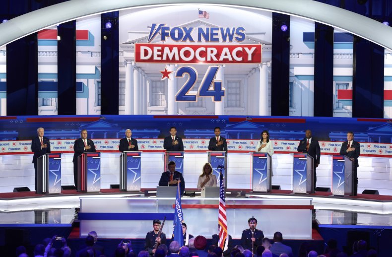 GOP Debate stage