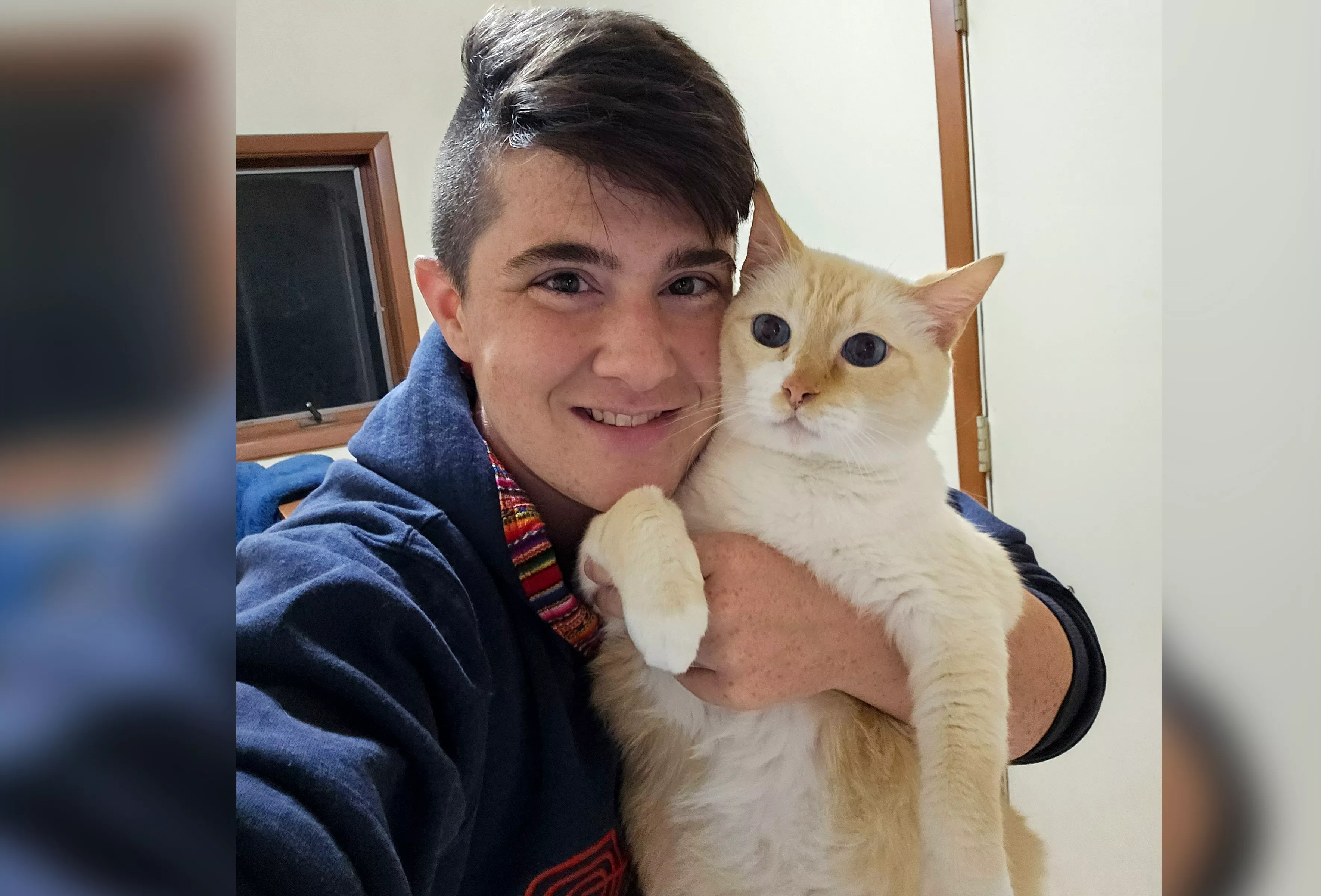 Woman Adopts Ex-Partner's Senior Cat From Shelter After 7 Years Apart - Vimarsana News