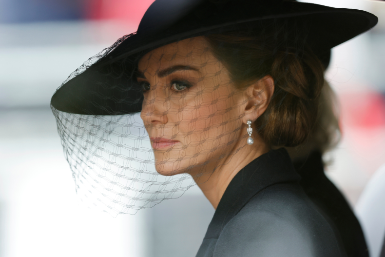 Kate Middleton at Queen Elizabeth's Funeral